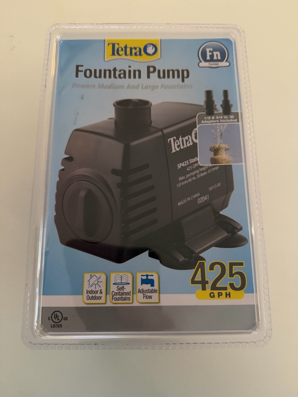 Tetra 425 GPH Aquarium Pump - Black